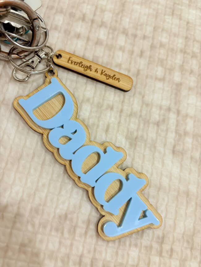 Daddy Keyring