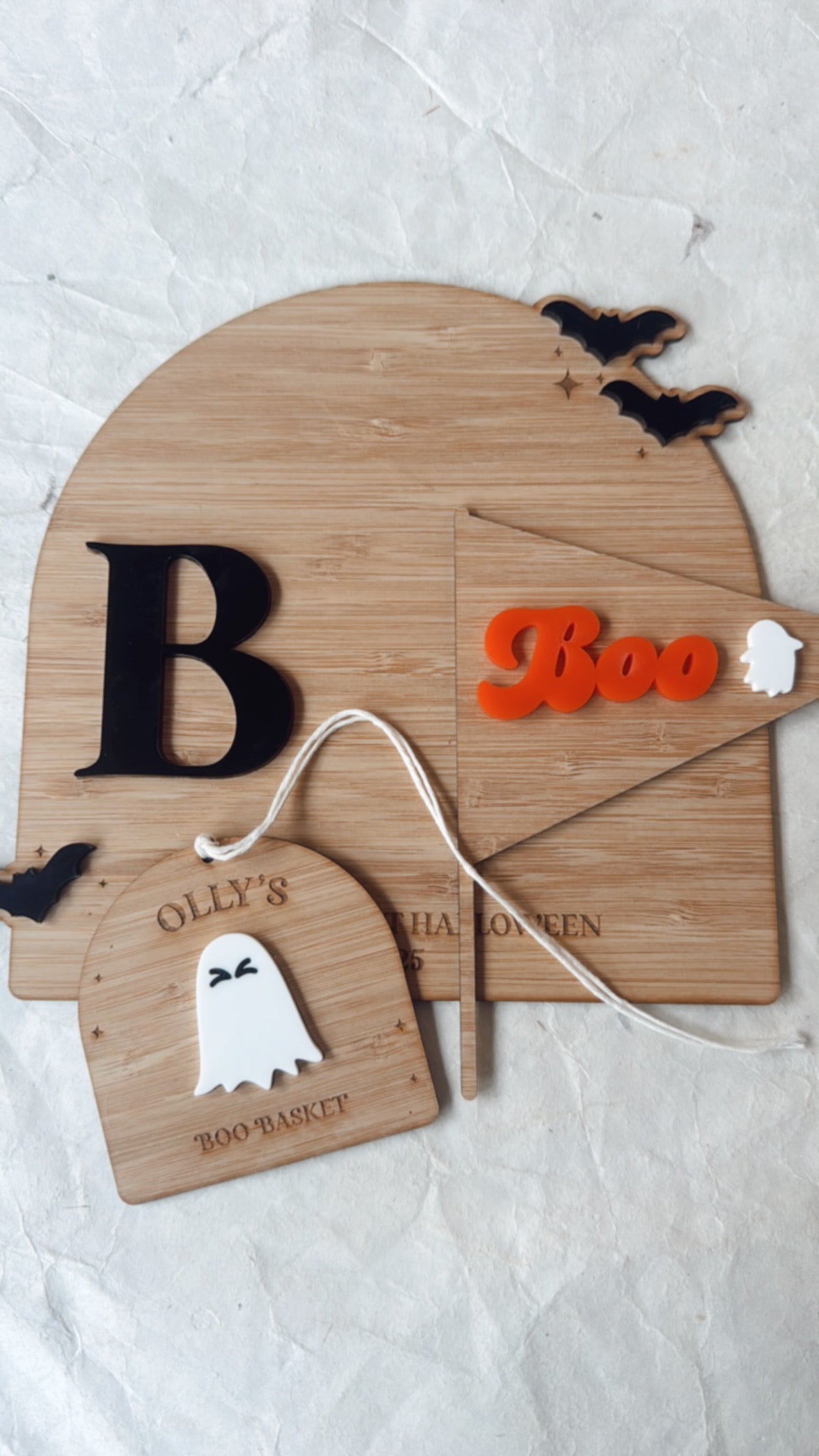 Spooktacular Halloween Bundle - Personalised Wooden Decorations