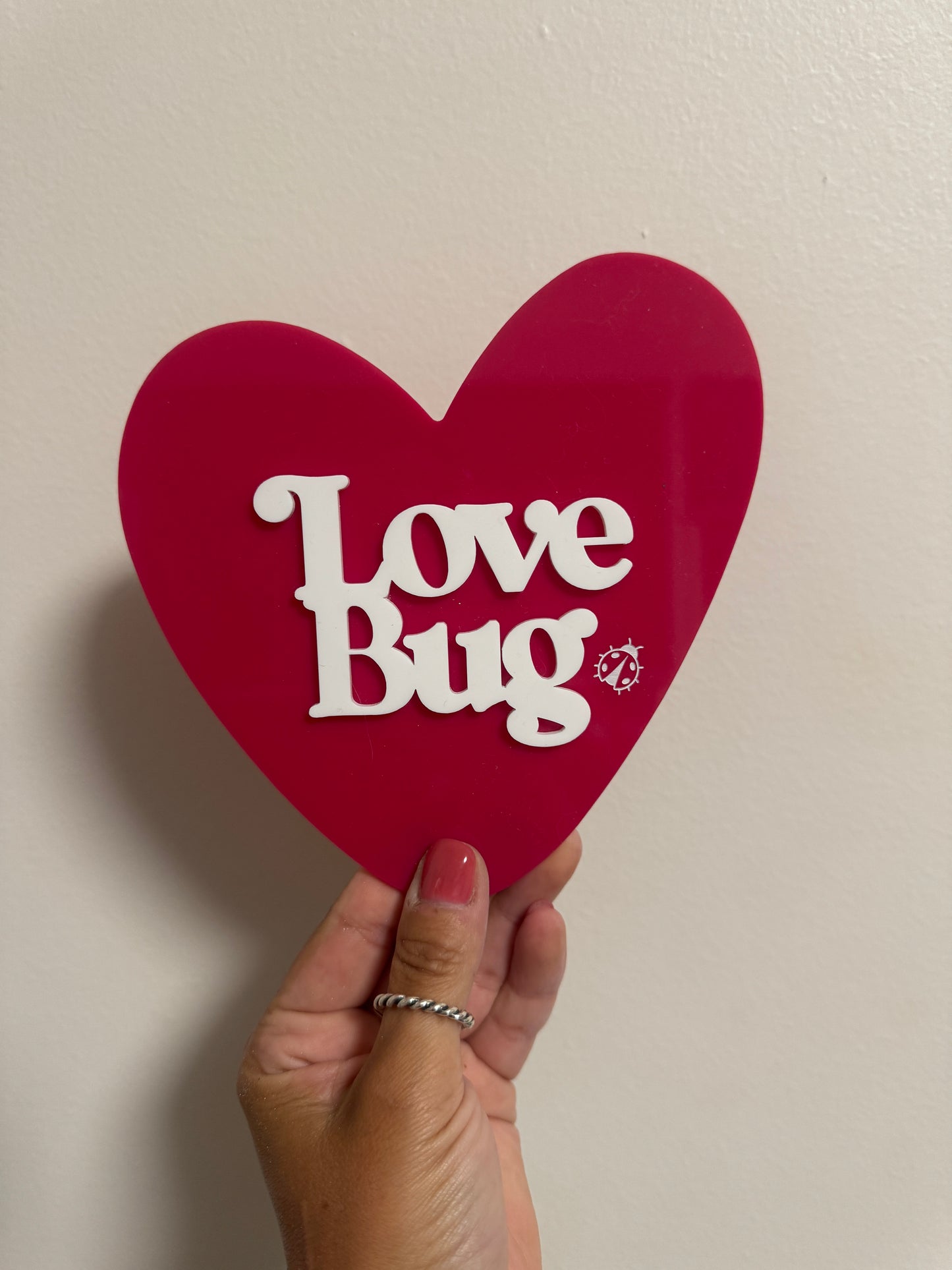 Love Bug Valentine’s Day Plaque