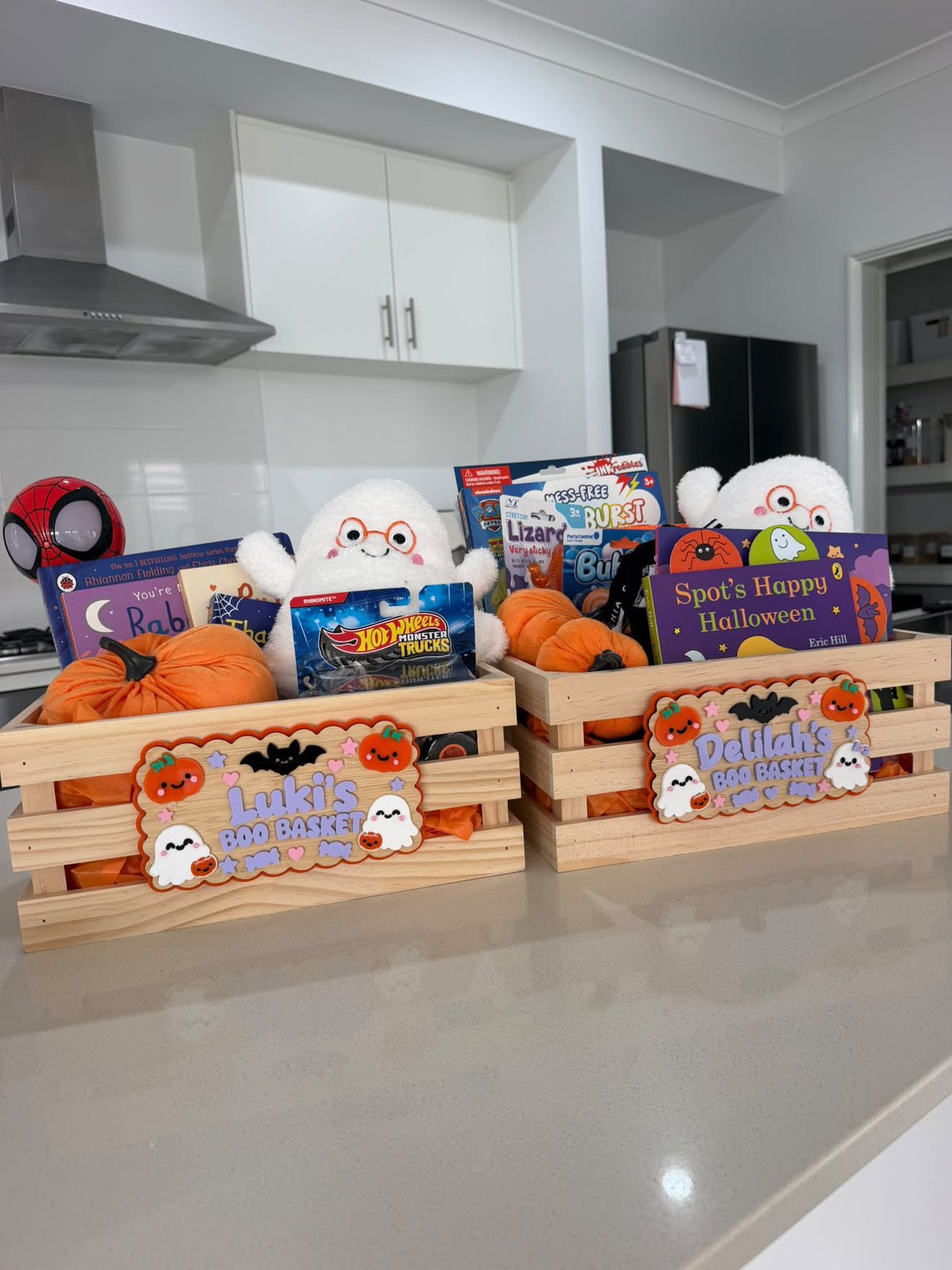 Personalised Boo Basket – Monique Tibbott Collaboration 🎃