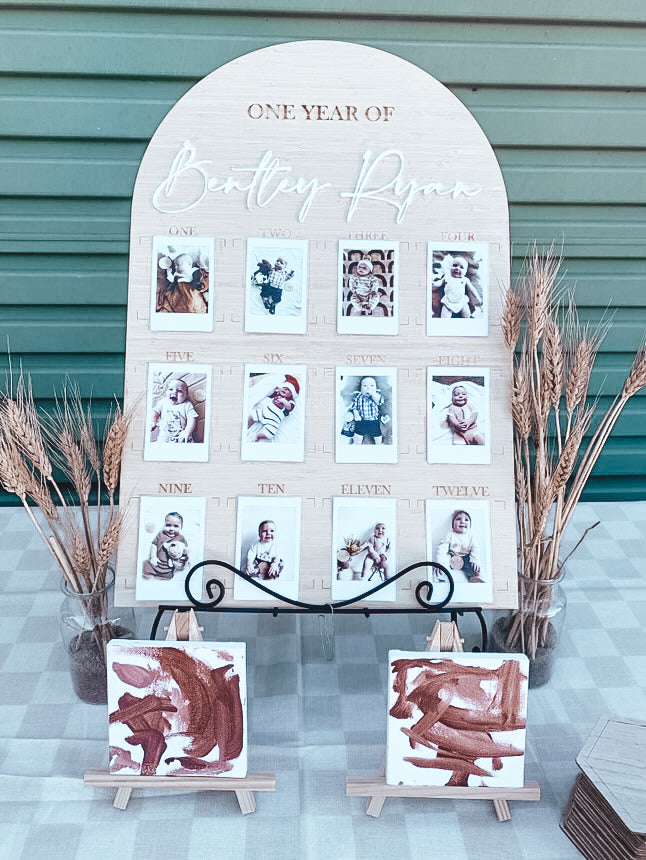 My First Year Photo Board