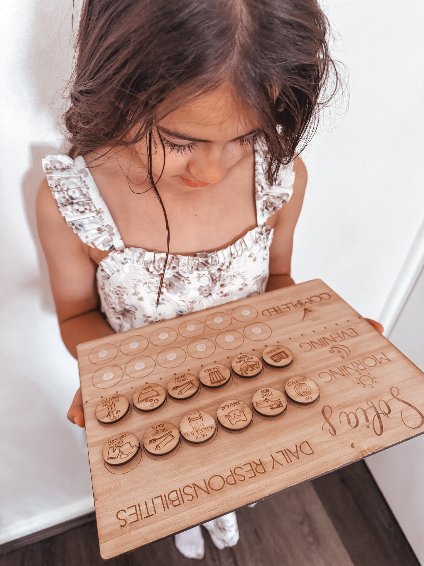 Daily Responsibilities with icons