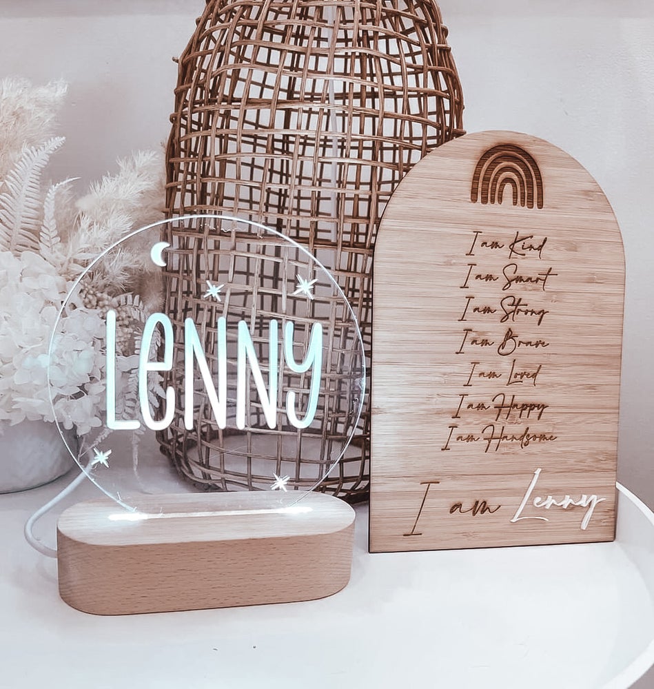 Circle LED Night Light
