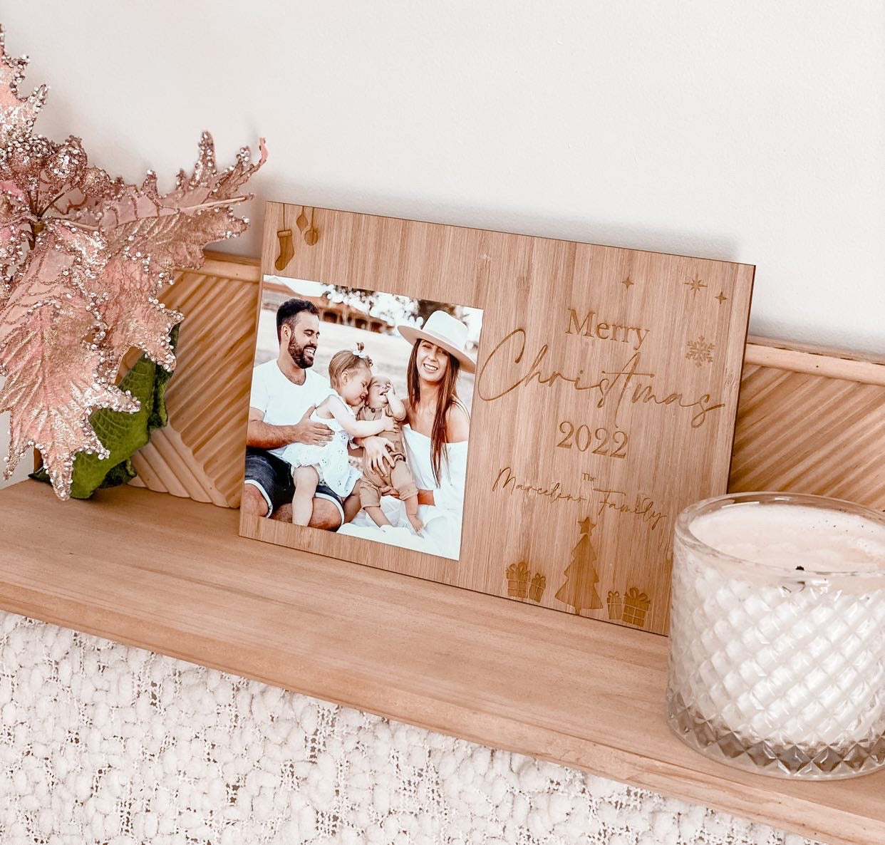 Family Christmas Frame