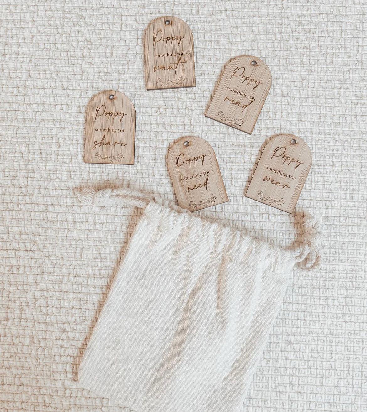 Mindfulness Christmas tags