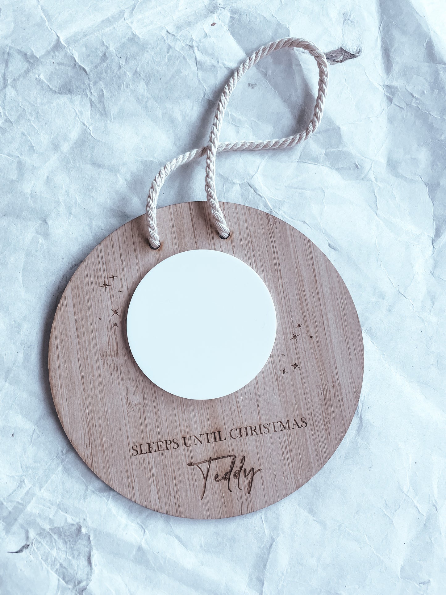 Christmas Countdown Plaque