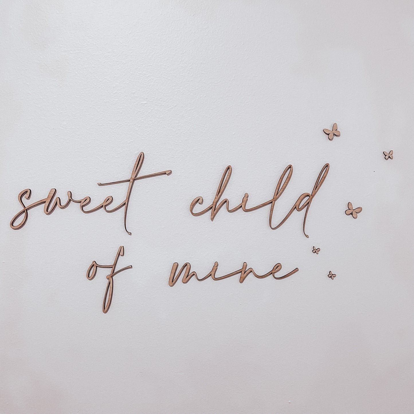 Sweet child of mine wall script