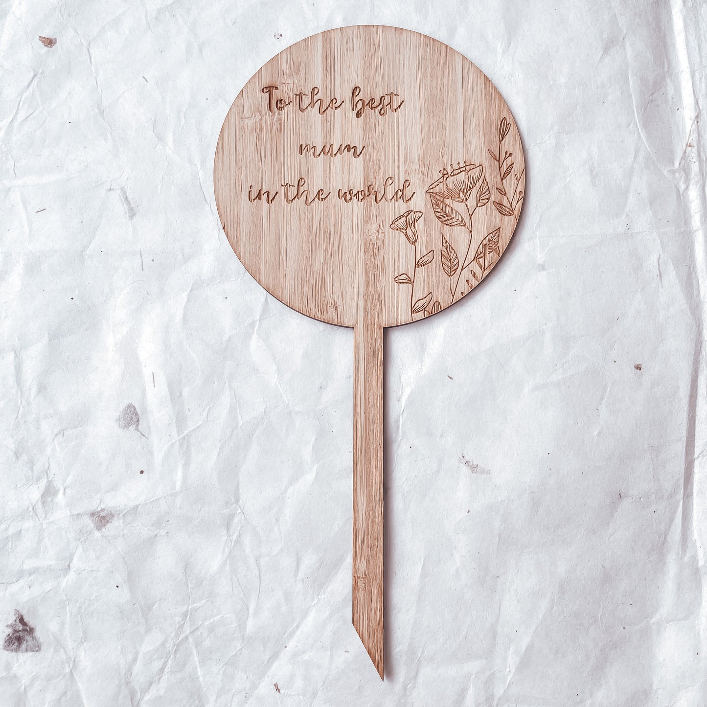 Mother’s Day planter stick