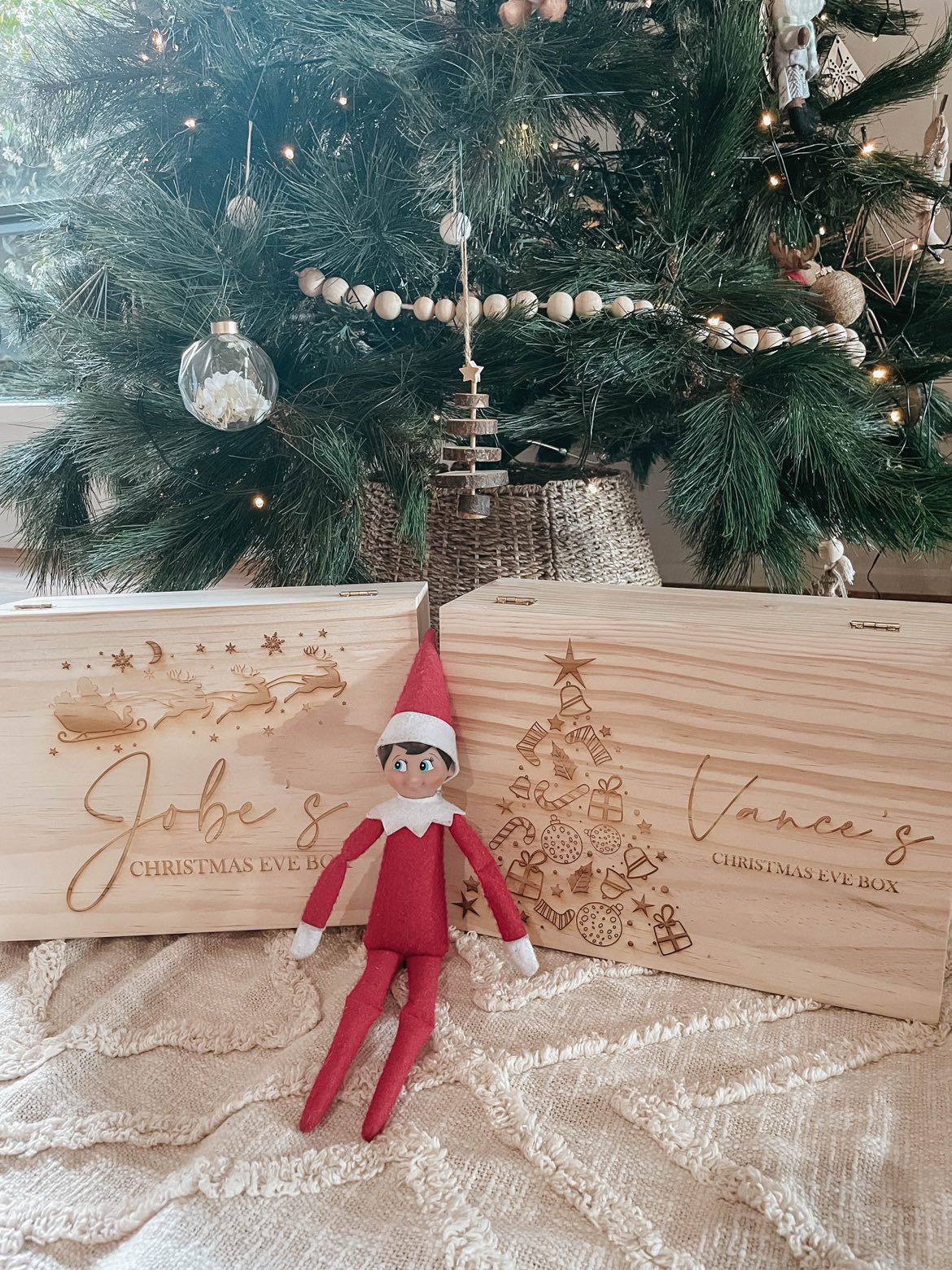 Christmas Eve Keepsake Box