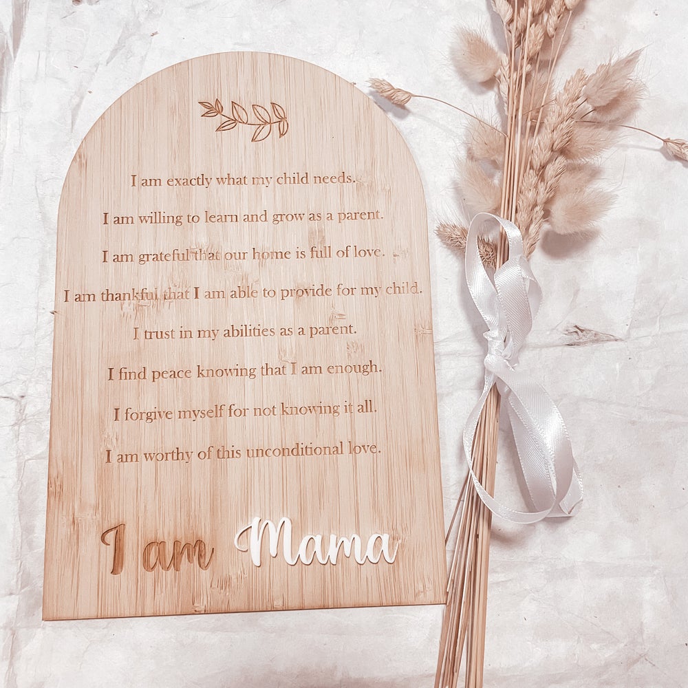 Parent/s Affirmation Board