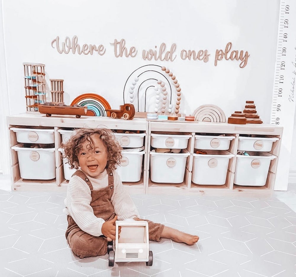 Where the wild ones play wall plaque