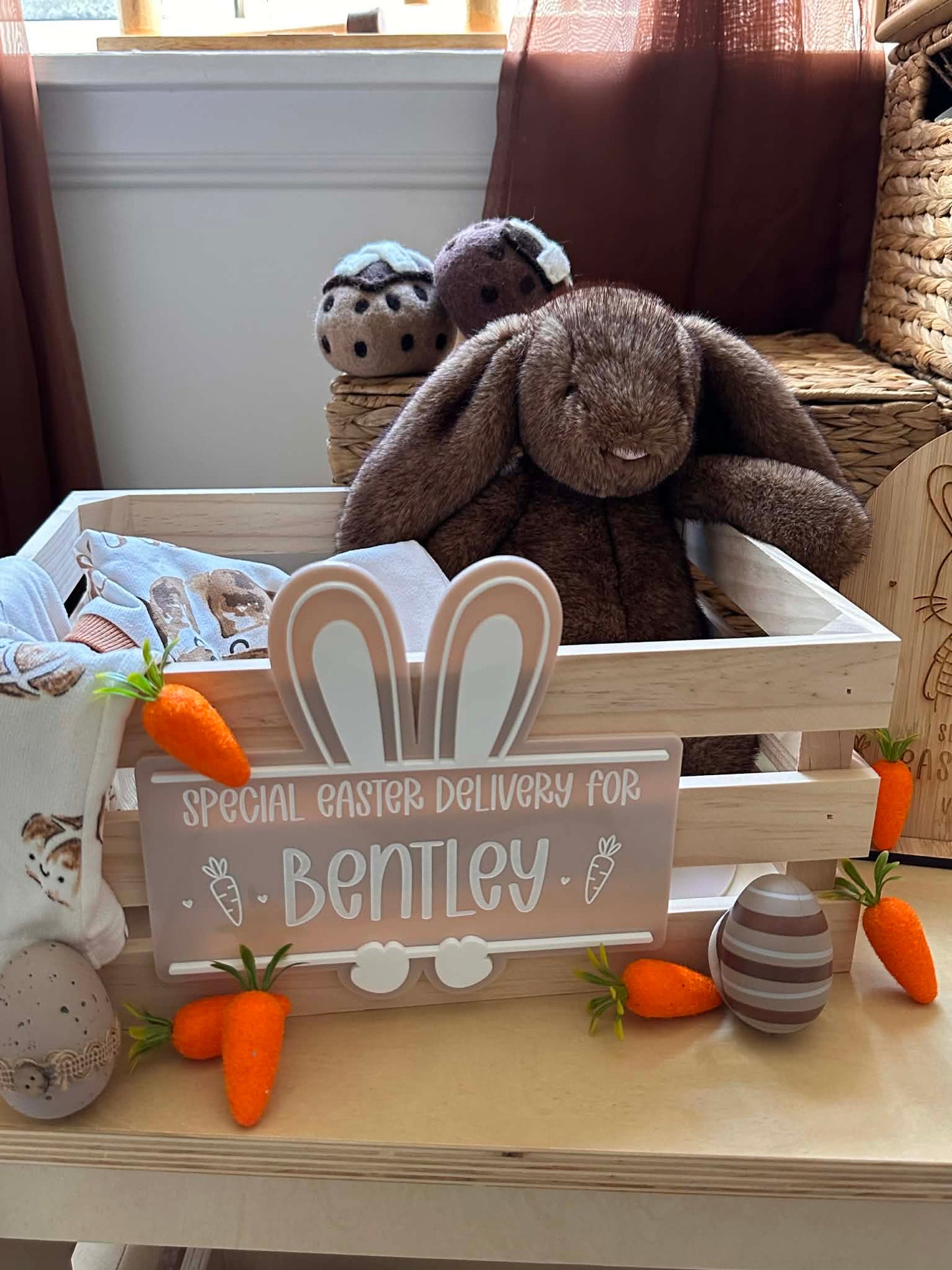 Scandinavian Easter Crate