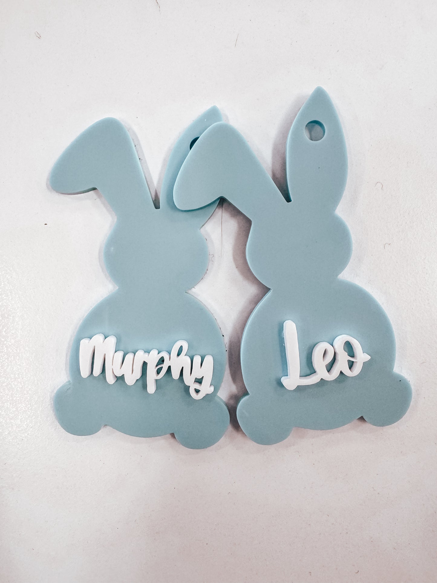 Acrylic Easter tag