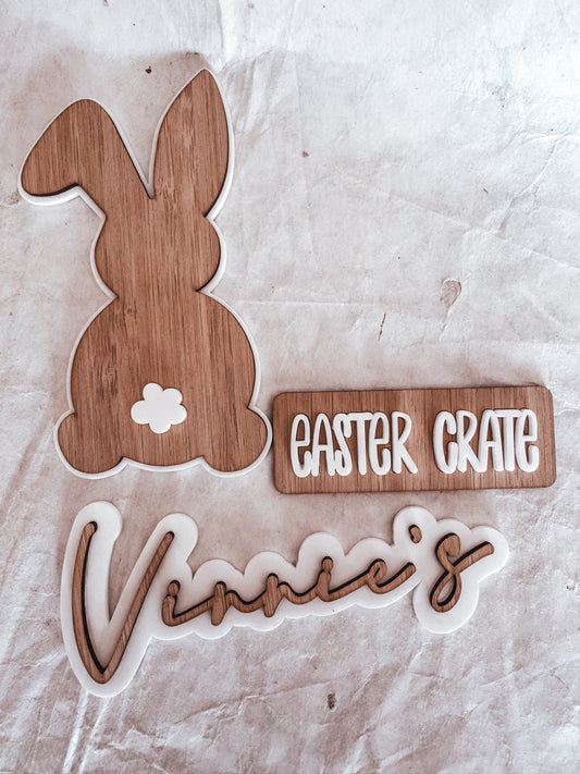 Interchangeable Easter Plaque