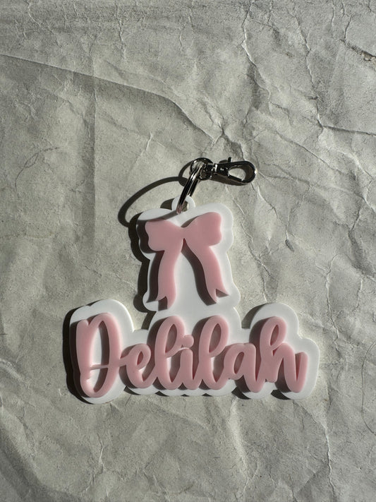 3D Bow Keyring