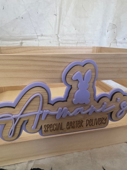 Single Interchangeable Easter Plaque