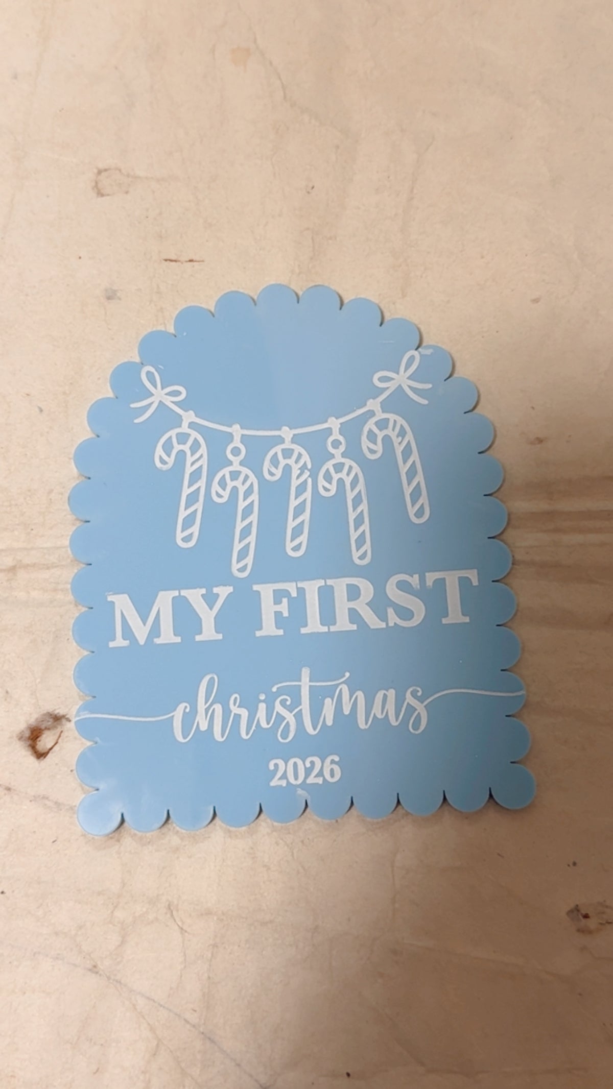 2026 Illustration First Christmas