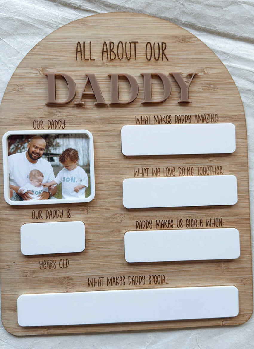 All about our Daddy