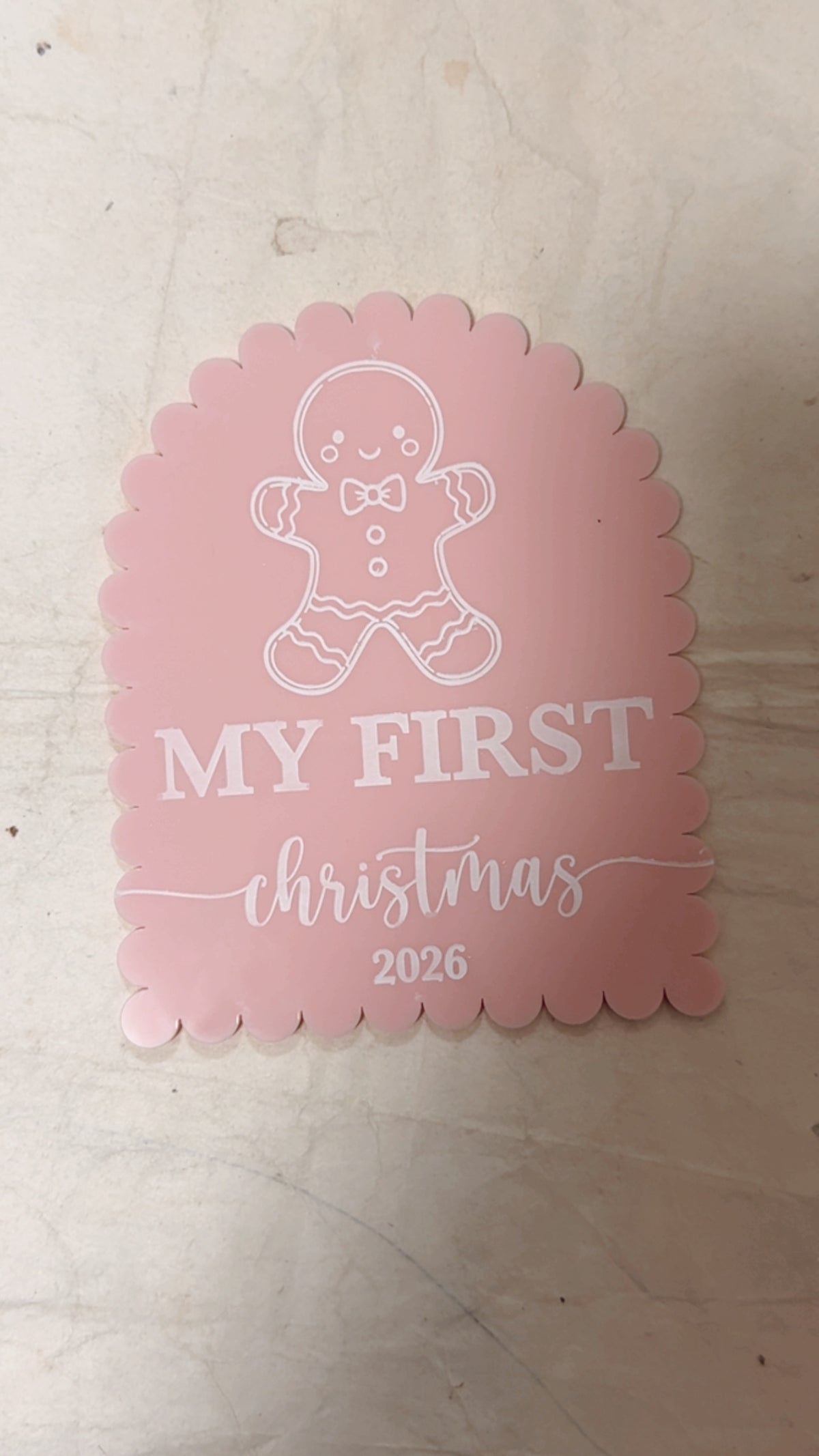 2026 Illustration First Christmas