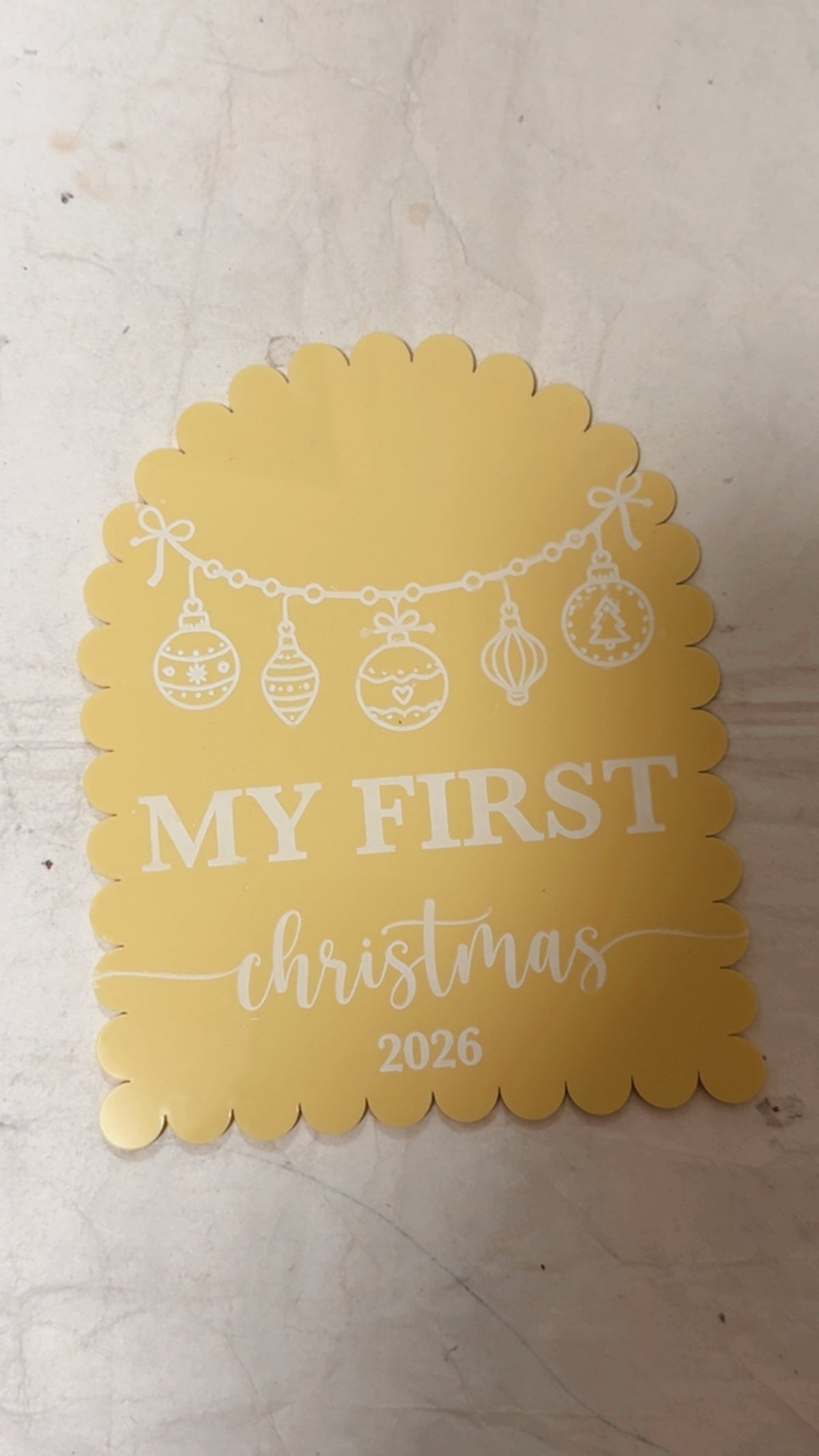 2026 Illustration First Christmas