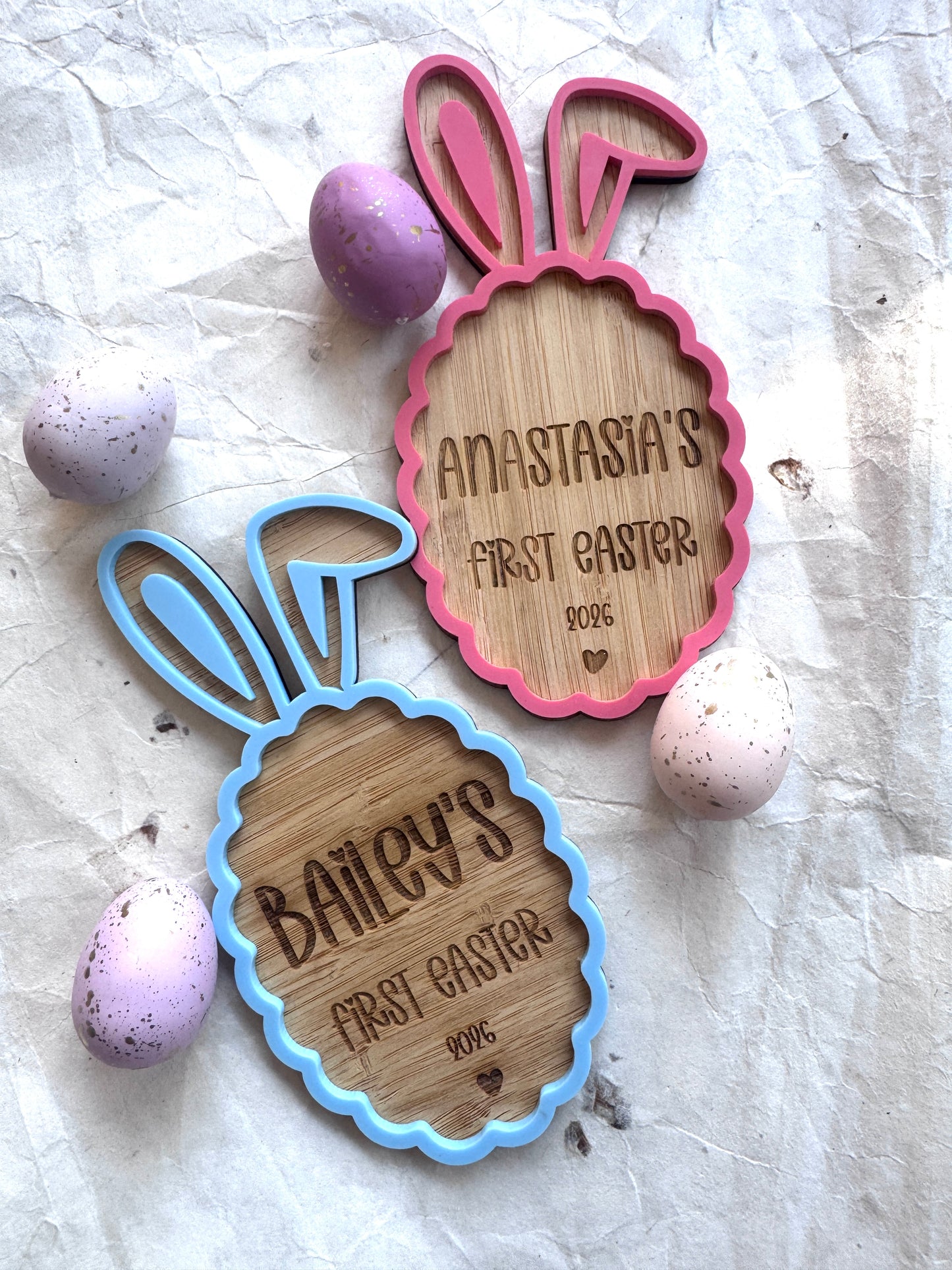 First Easter Bunny Plaque￼