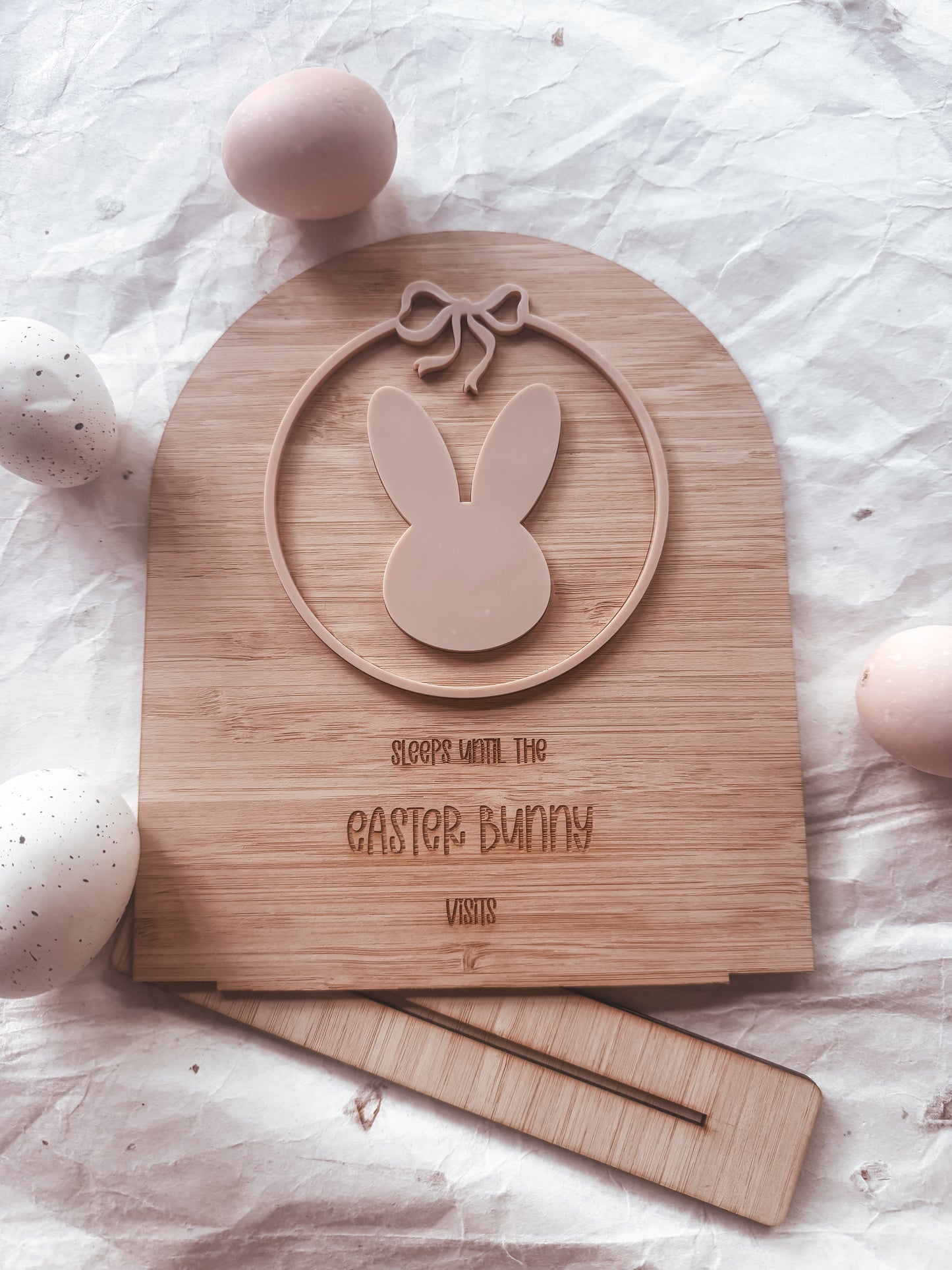 Easter Countdown - Bunny and Bow