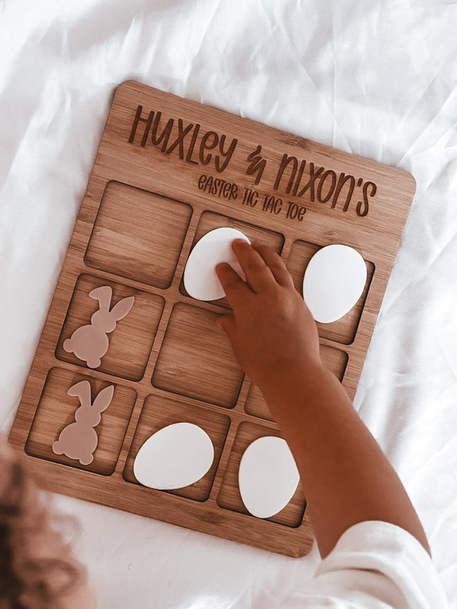 Easter tic tac toe