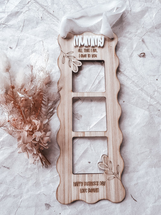 Wavy Mothers Day Photo Frame