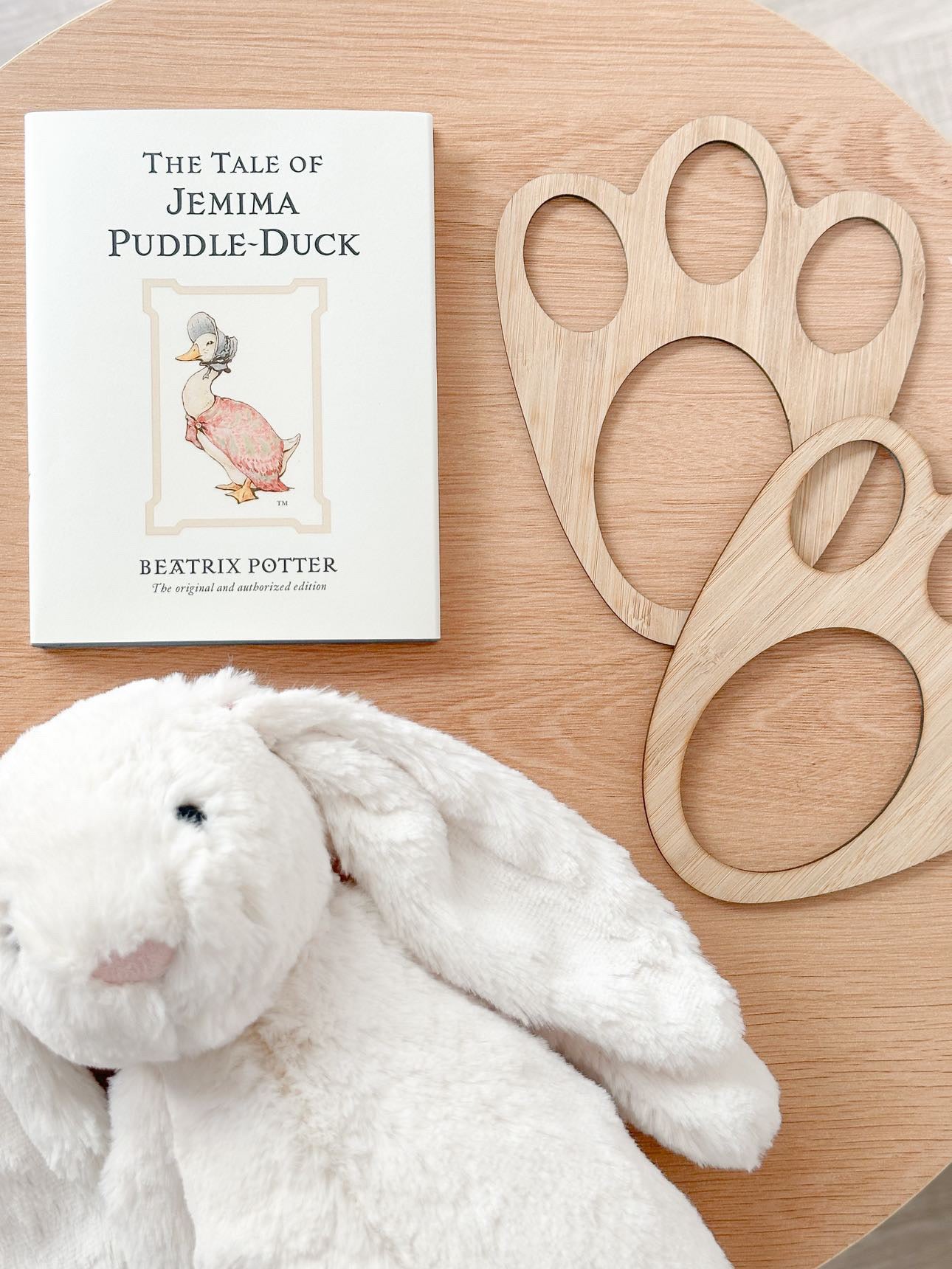 Bunny footprints