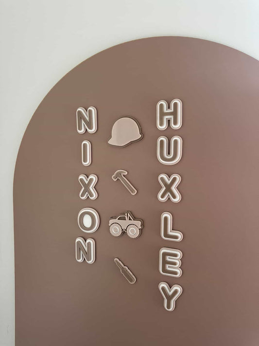 Triple Layered Magnets