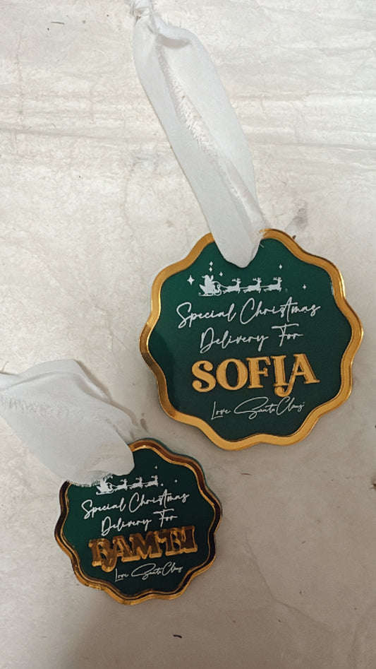 LUXE Special Christmas Delivery Gift Tags
