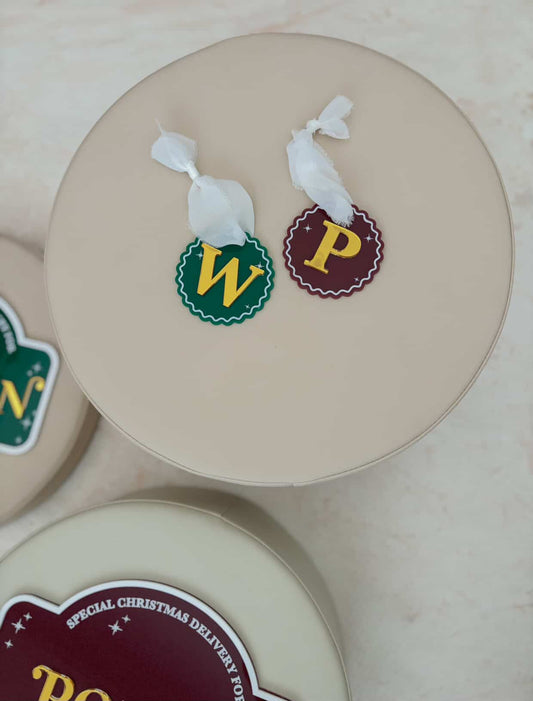 LUXE Acrylic Initial Bauble