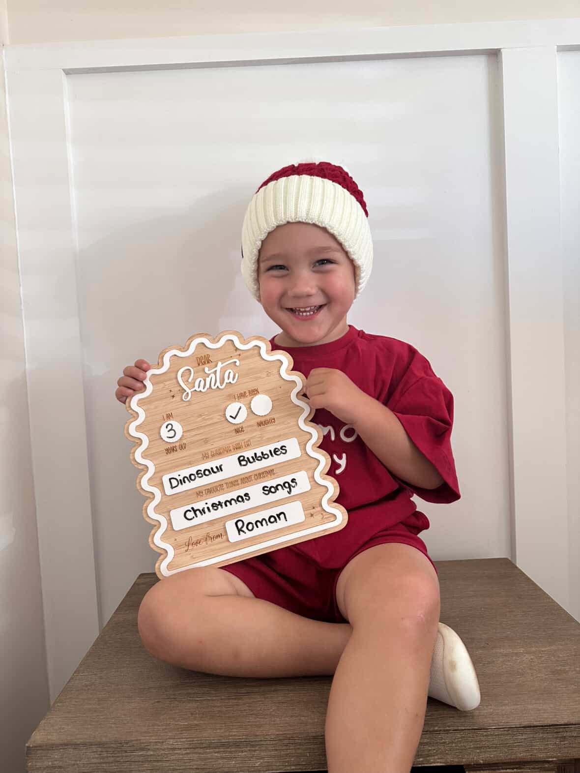 Letter To Santa Keepsake