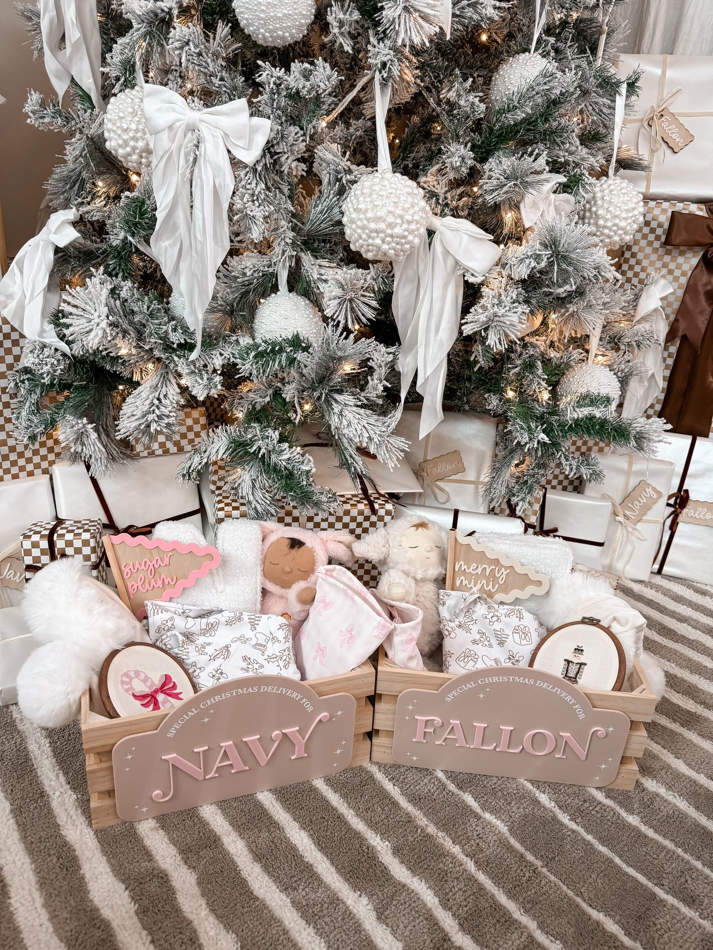 2025 Christmas Crate Acrylic Plaque