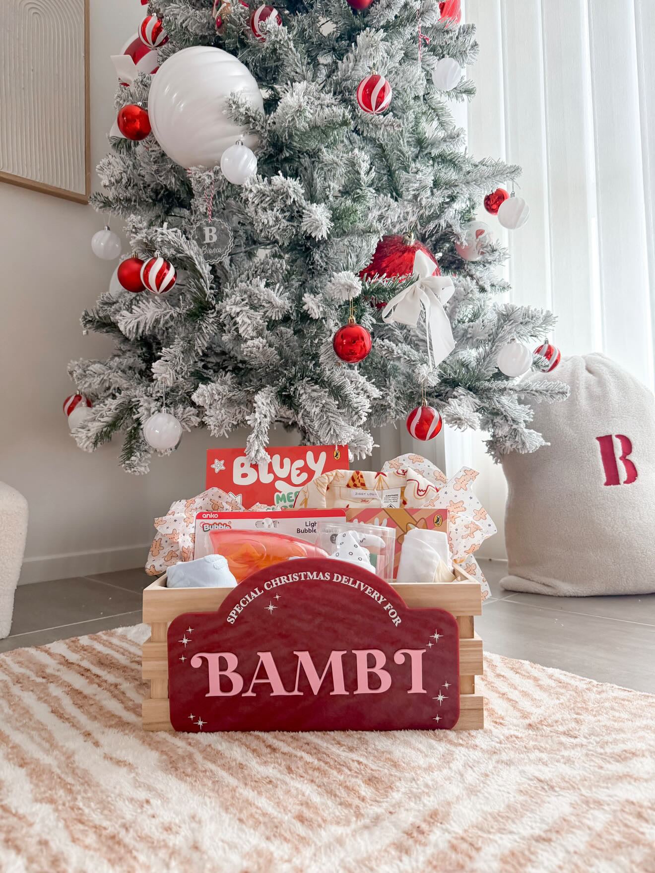 2025 Christmas Crate Acrylic Plaque