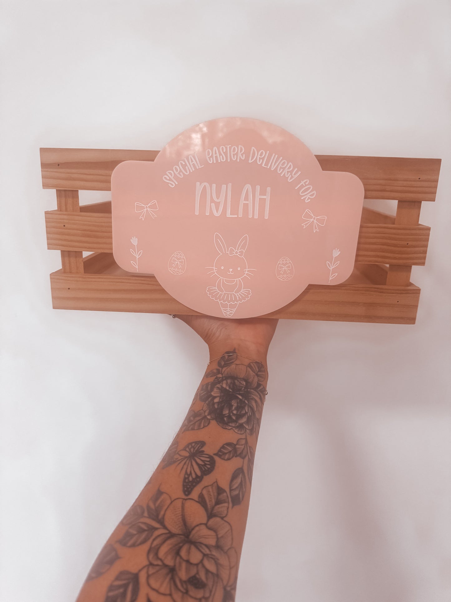 Scandinavian Ballerina Easter Crate