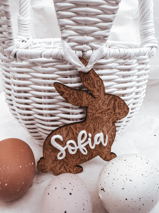 2024 Floral Easter tag