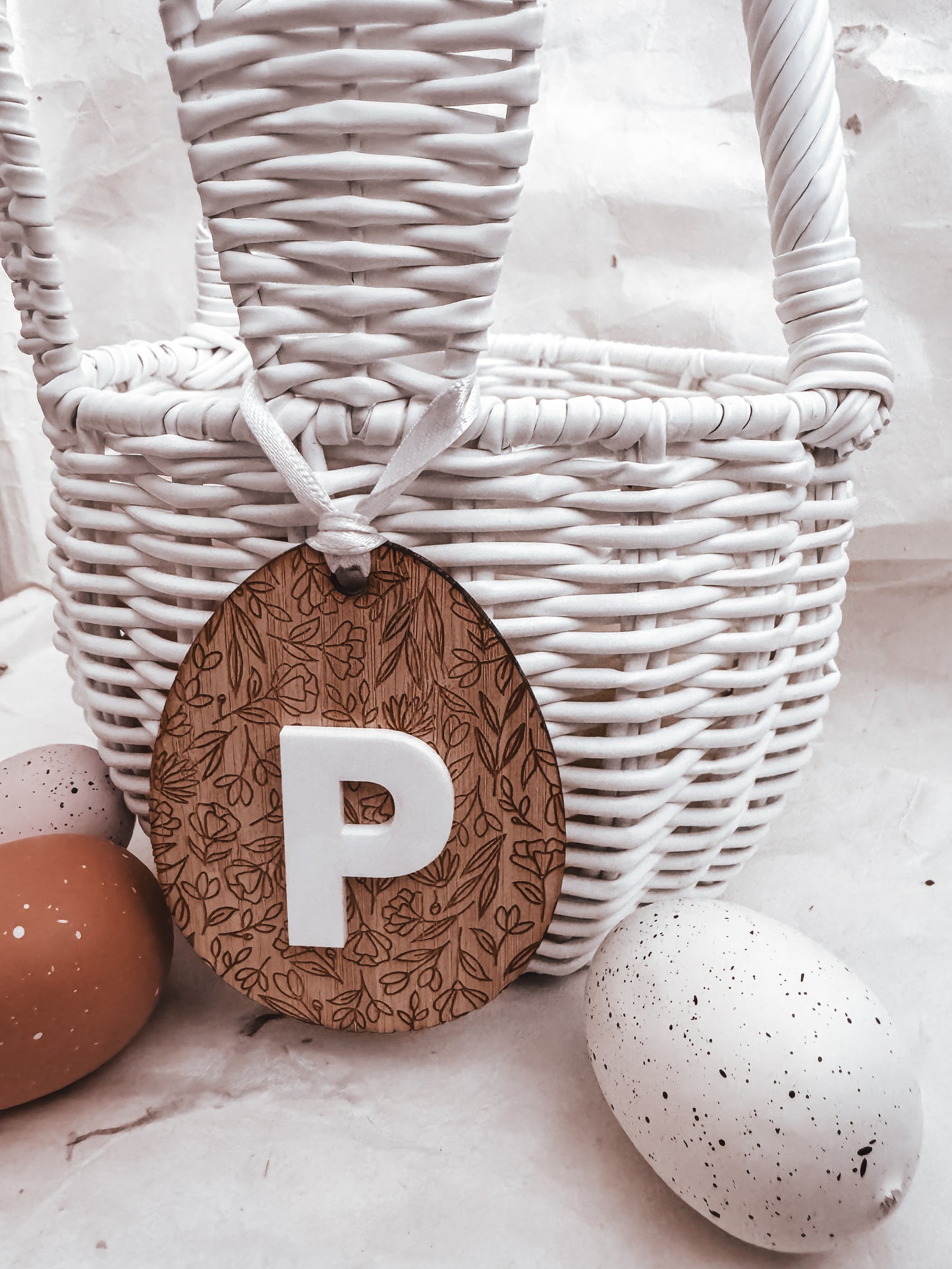 2024 Floral Easter tag
