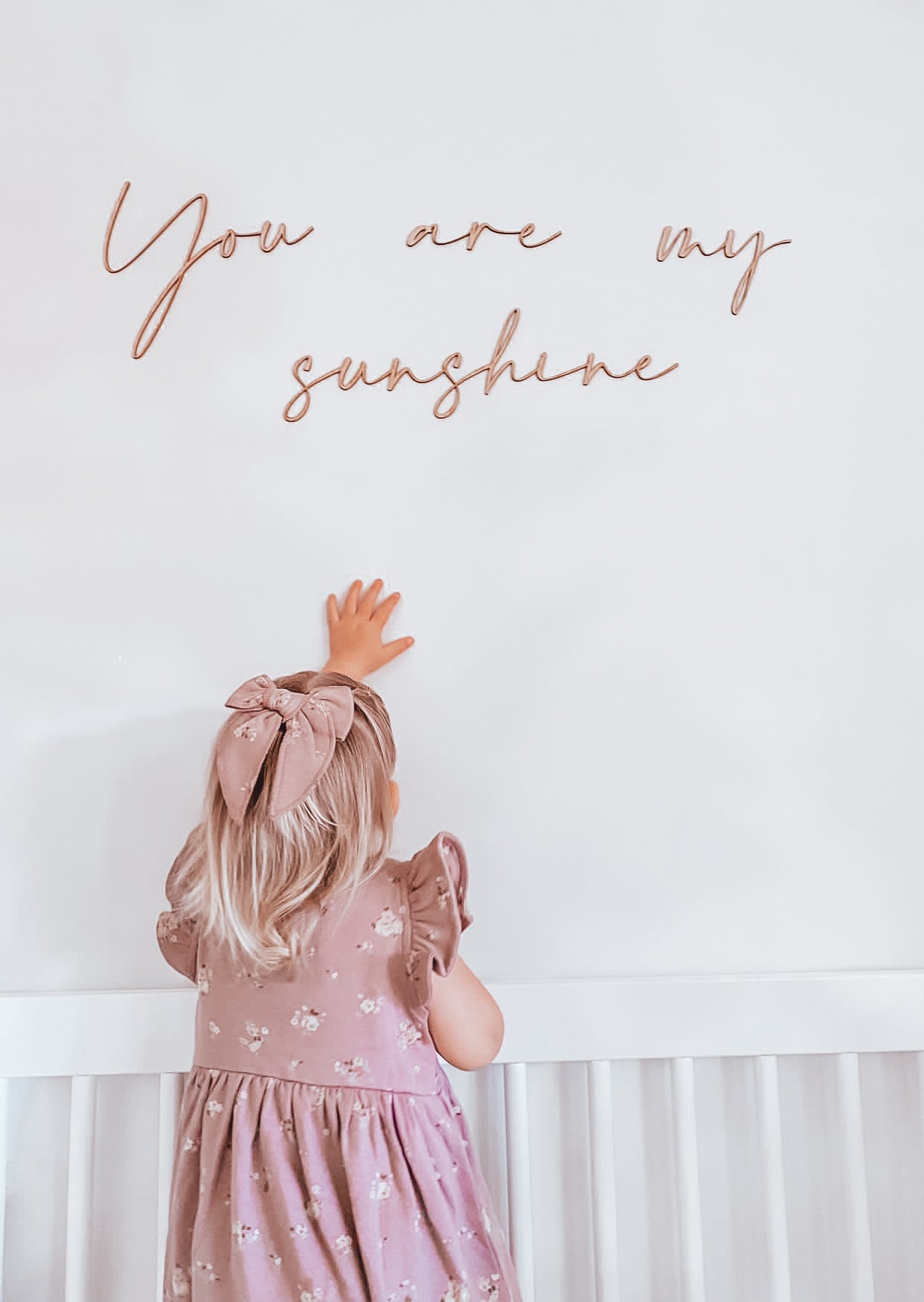 You are my sunshine wall script