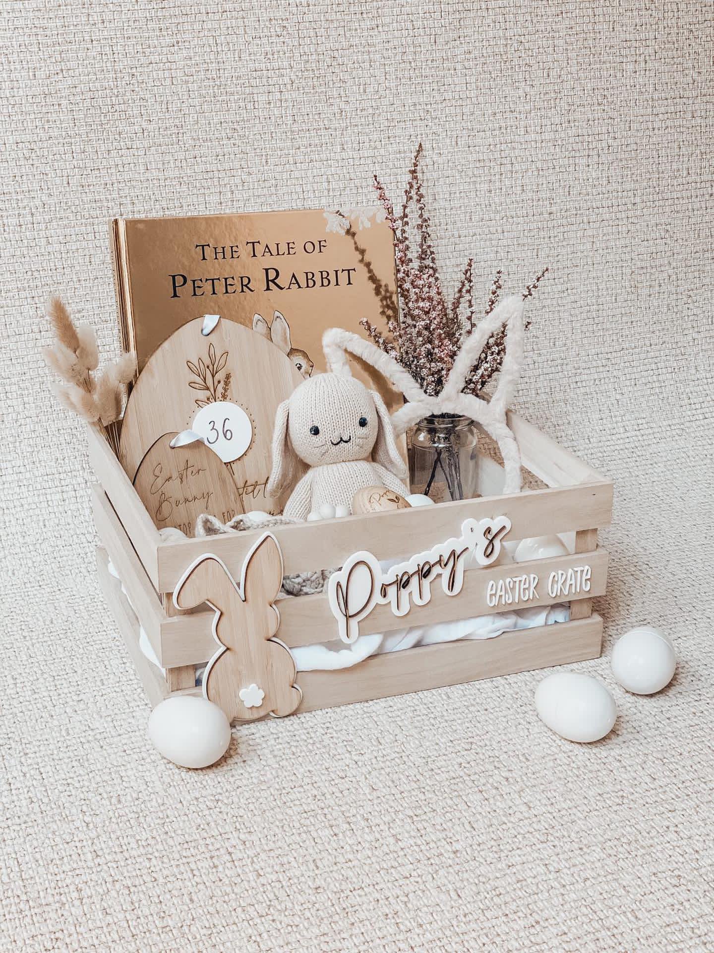 Personalised Easter Crate