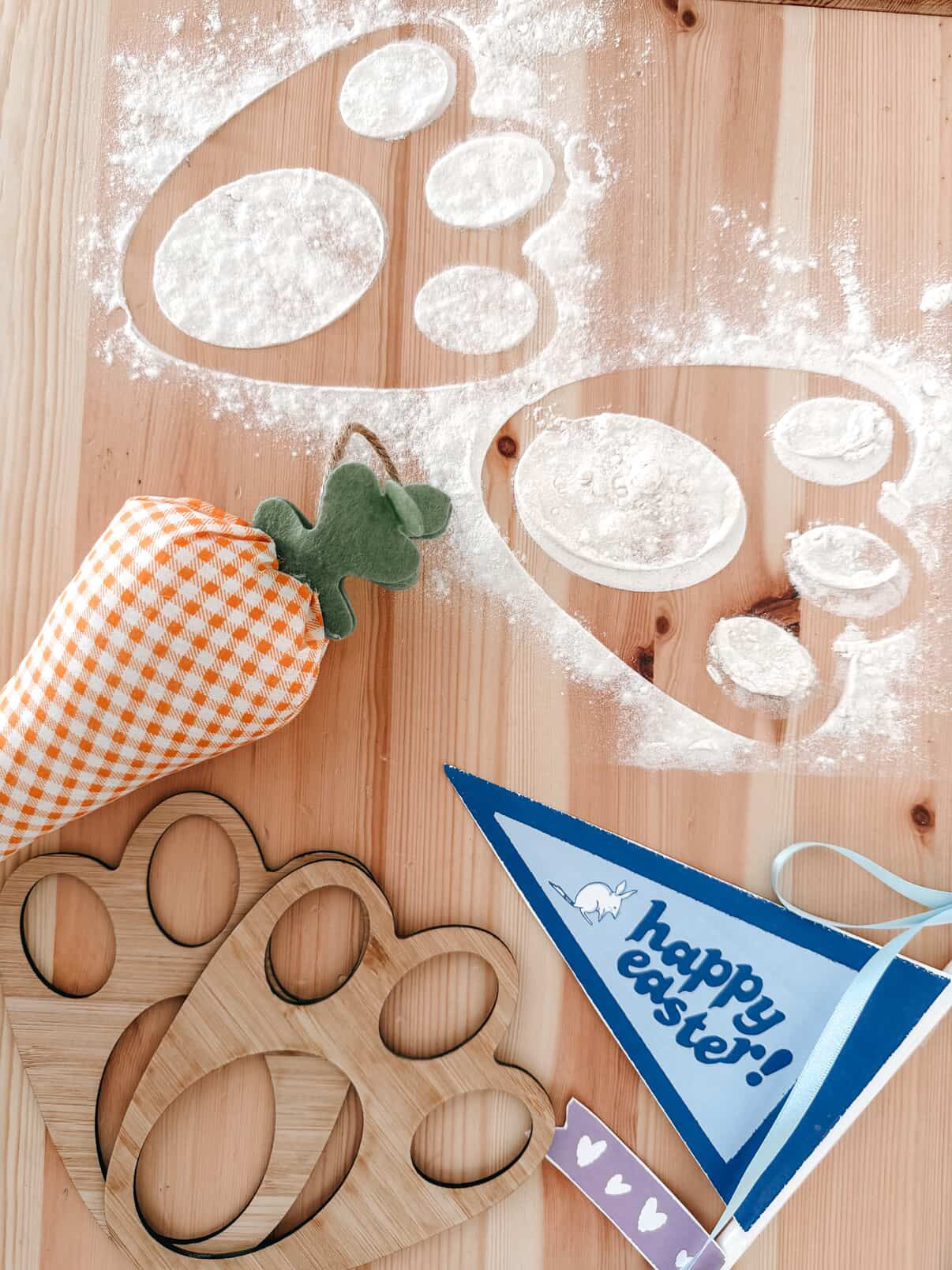 Bunny footprints