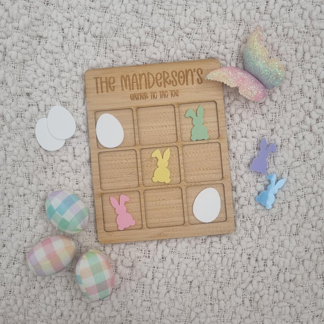 Easter tic tac toe