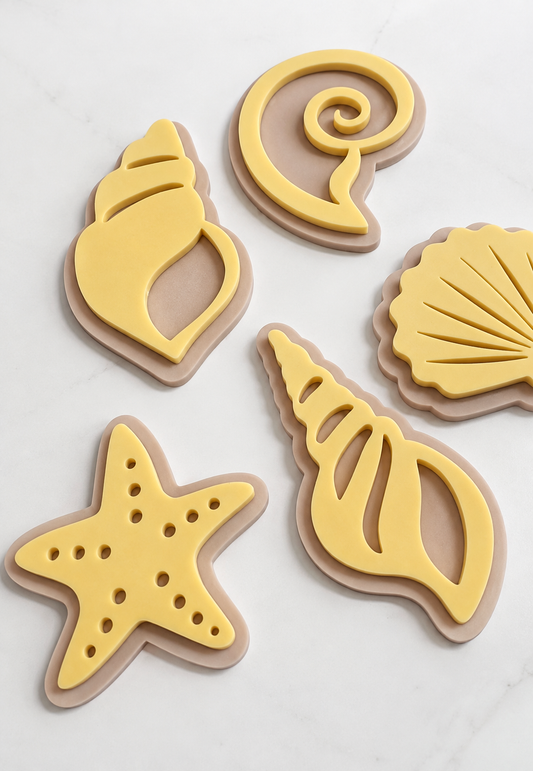 Double Layered Beach Magnets