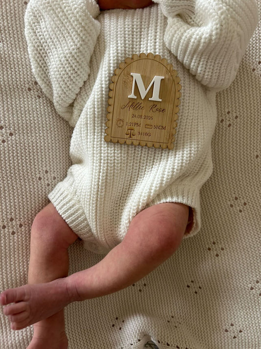 Magnet Birth Announcement