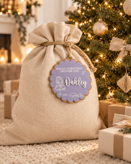 Personalised Santa Sack Tags LARGE