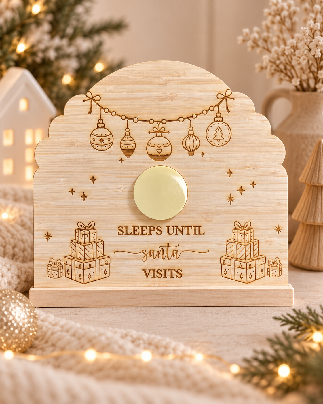 Christmas Countdown Sign