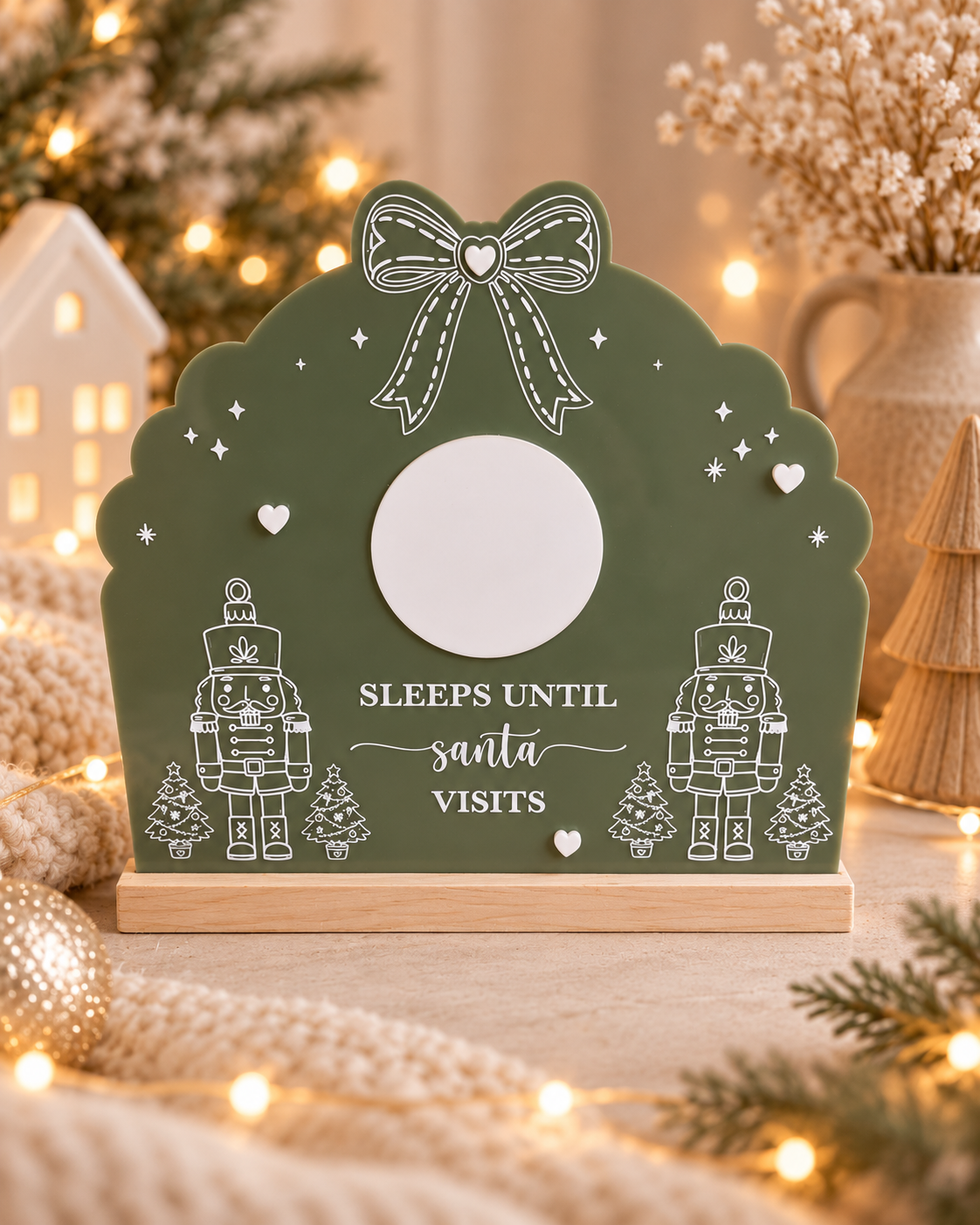 Christmas Countdown Sign