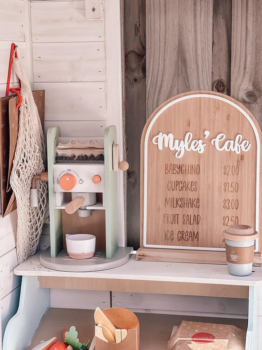 Cafe Menu