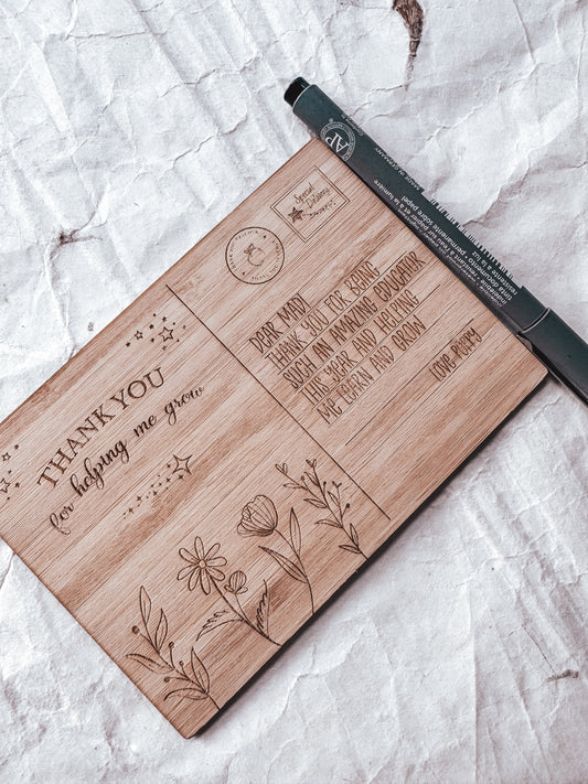 Teacher Postcard