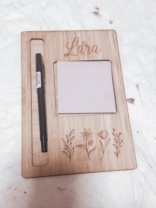 Teacher Floral Note Holder